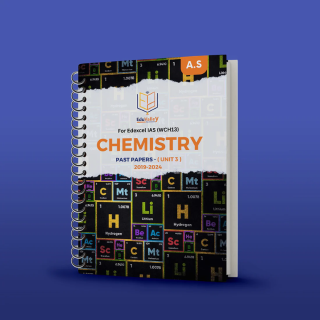 Edexcel A.S Chemistry P.P (WCH13) Unit: 3 From 19-24.